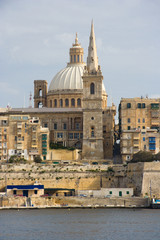 Fototapeta na wymiar Valletta Waterfront, Malta