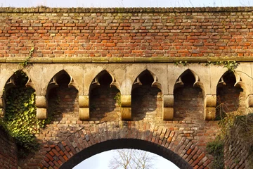 Poster Ornamented Brick Arch, Germany © IndustryAndTravel