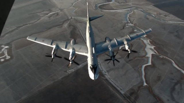 Tu-95 the view from the ramp