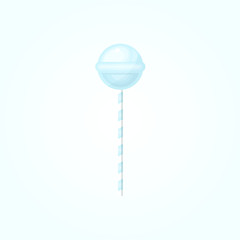 Blue lollipop