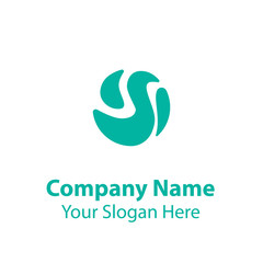 Abstract graphic icon, logo design template, symbol for company