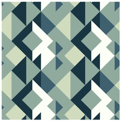 Geometric shades and light squares seamless pattern. Design for print, fabric, textile. Seamless wallpaper.
