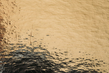 Gold foil metal texture background for decoration