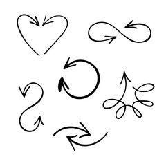 Collection of arrows.