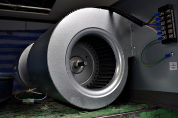 air conditioner close up .