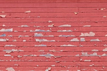 Peeling Paint Red Barn Siding