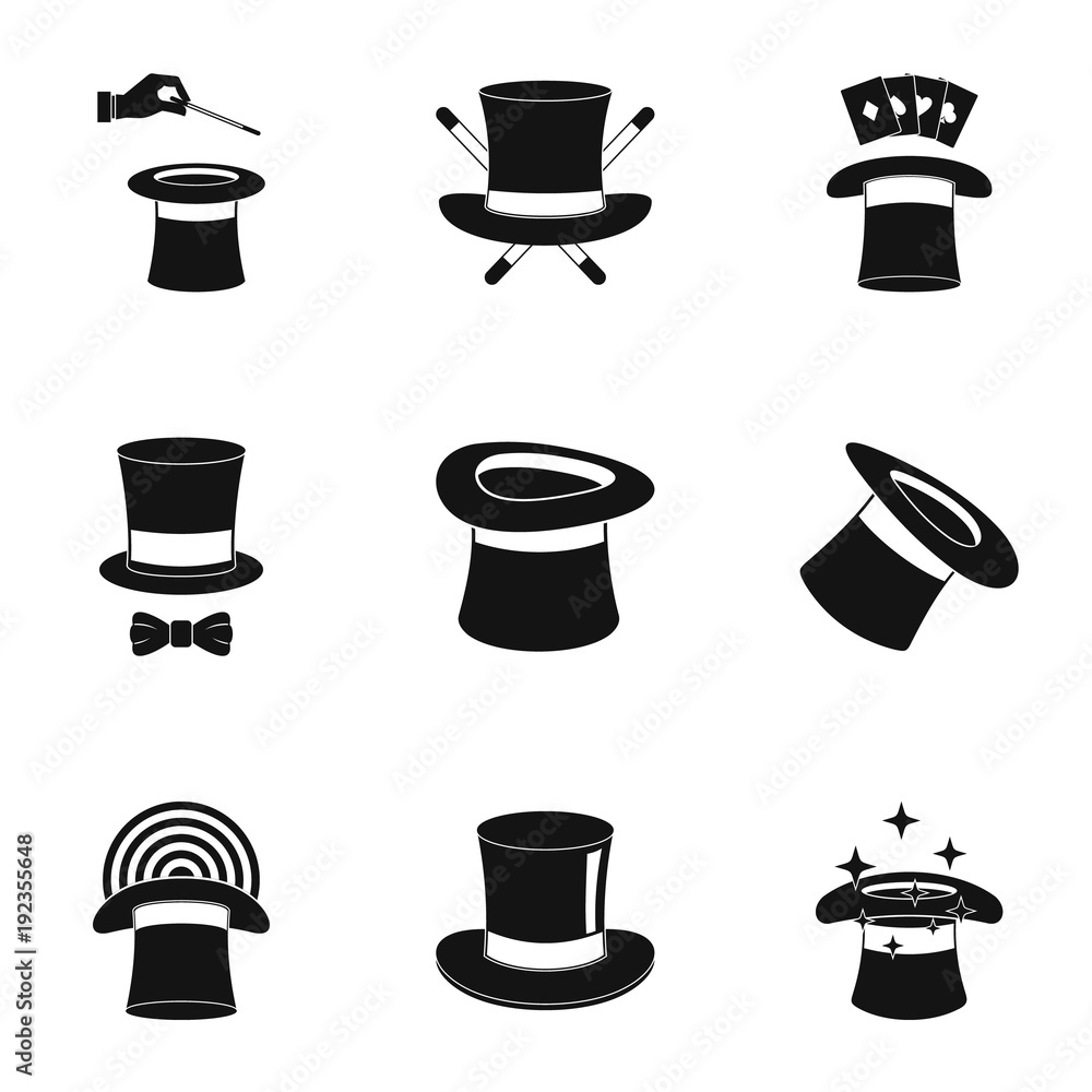 Poster healer icons set. simple set of 9 healer vector icons for web isolated on white background