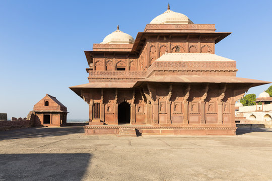 Birbal's house at Fatehpur Sikri, Fatehpur Sikri, Uttar Pradesh, India