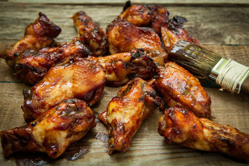 bbq chicken wings