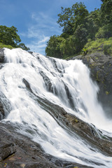 Fototapeta na wymiar Karuvara waterfalls