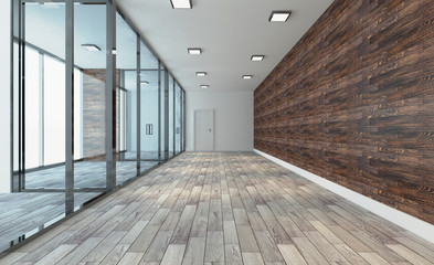 Modern Empty  office