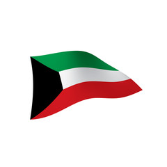 Kuwait flag, vector illustration