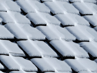 Snow covered roof