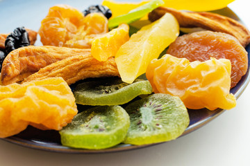 dried tropical fruits mix