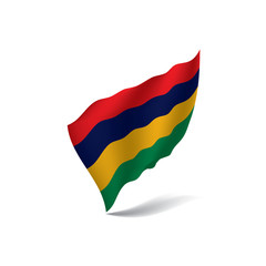 Mauritius flag, vector illustration