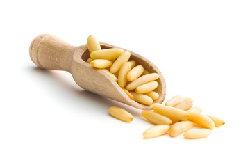 Healthy pine nuts.
