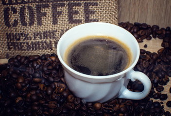 roasted coffee beans