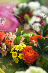 Bouquet of flowers.