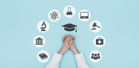 University and education icons