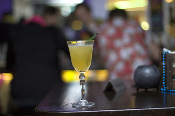 Nice alcoholic cocktail