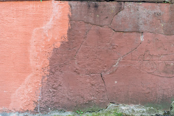 Schäden an Hauswand