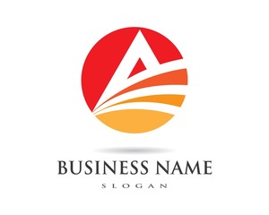 A Letter Logo Business