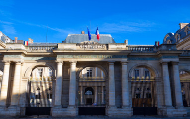 Naklejka premium The Conseil d Etat Council of State , Paris, France.