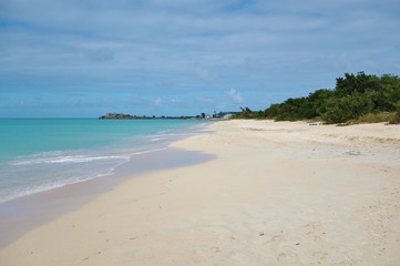 Runaway Beach on Dickenson Bay in Antigua