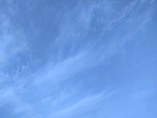 冬のスジ雲とはけ雲