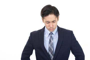 苦悩するビジネスマン