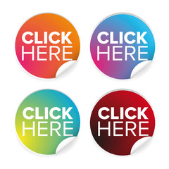 Click here label button