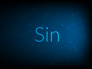 Sin abstract Technology Backgound