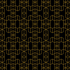 Geometric Line Pattern Vector