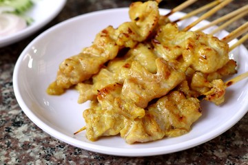 Thai steak roasted pork