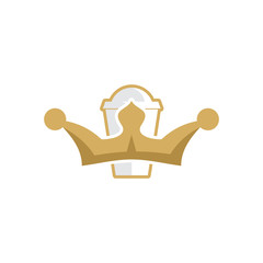 Drink King Logo Icon Design