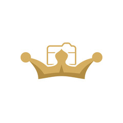 Camera King Logo Icon Design