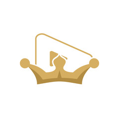 Video King Logo Icon Design