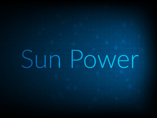 Sun Power abstract Technology Backgound