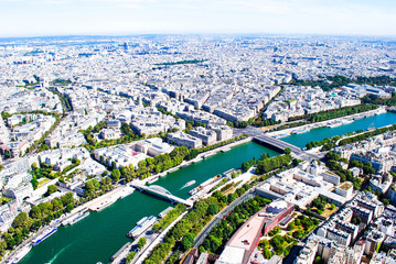 View of Paris from Eiffel Tower