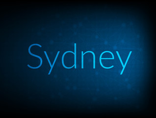 Sydney  abstract Technology Backgound