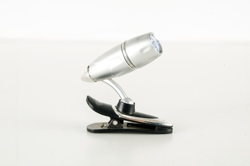 LED flashlight with a light beam