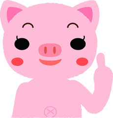 子ブタちゃん　アドバイス