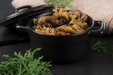 fresh and tasty Bigos