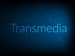 Transmedia abstract Technology Backgound
