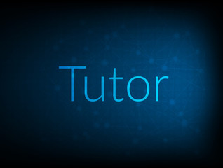 Tutor abstract Technology Backgound