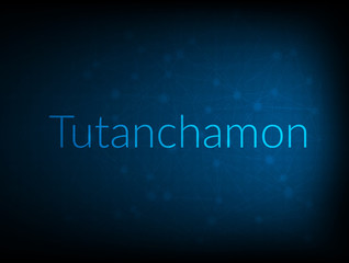 Tutanchamon abstract Technology Backgound - obrazy, fototapety, plakaty