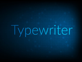 Typewriter abstract Technology Backgound