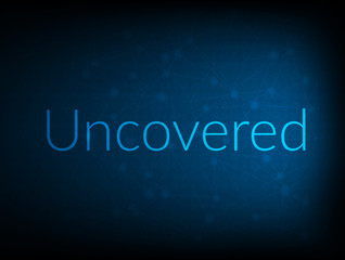 Uncovered abstract Technology Backgound