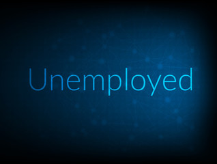Unemployed abstract Technology Backgound