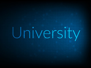 University abstract Technology Backgound